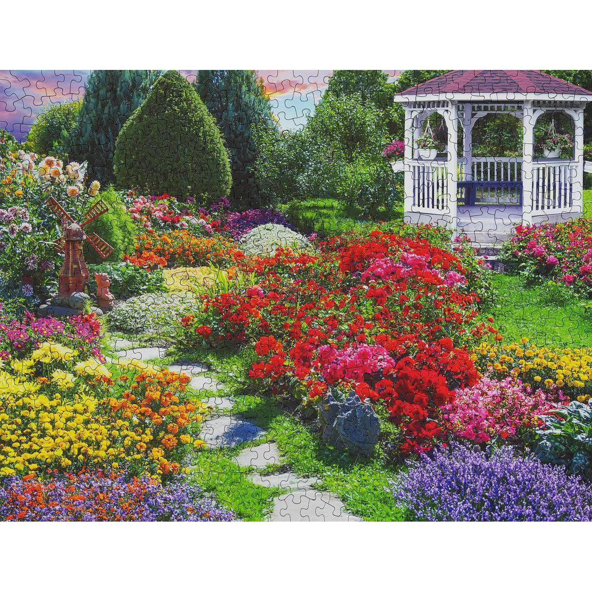 Flower Garden 500 Piece Jigsaw Puzzle Springbok - BIG FRENCHIES