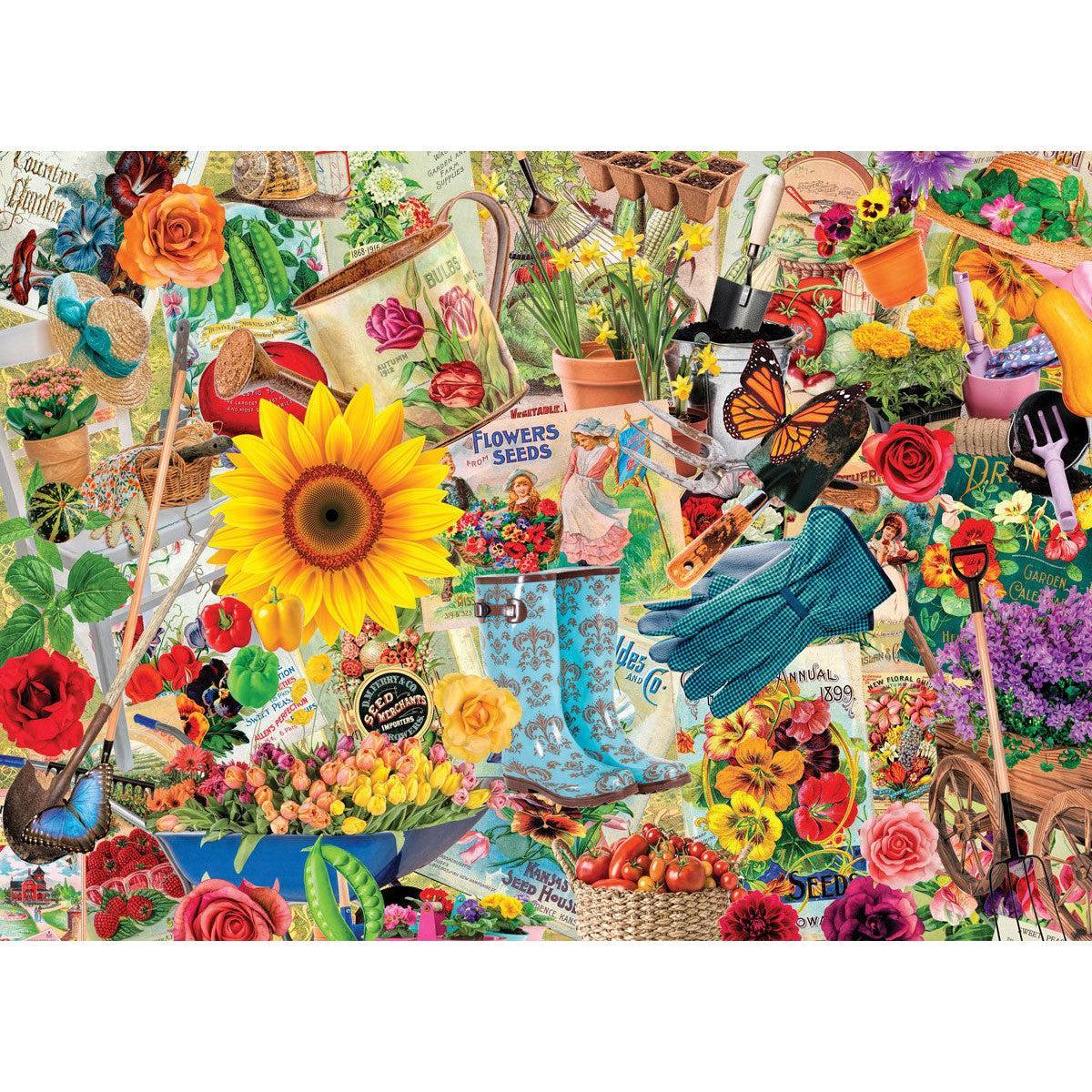 Flower Seeds 1000 Piece Jigsaw Puzzle Eurographics - BIG FRENCHIES