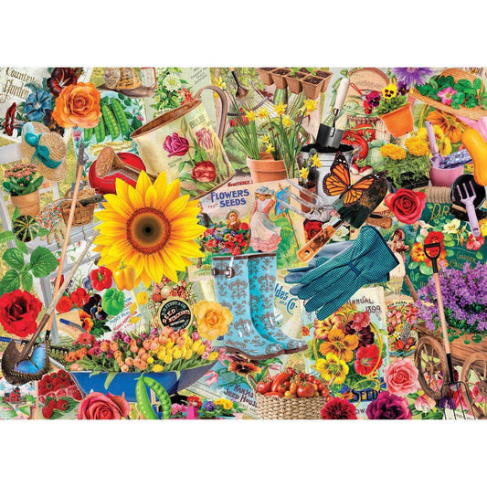 Flower Seeds 1000 Piece Jigsaw Puzzle Eurographics - BIG FRENCHIES