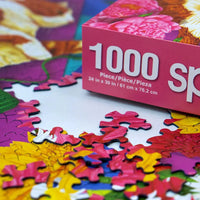 Flower Shop Feline 1000 Piece Jigsaw Puzzle Springbok - BIG FRENCHIES