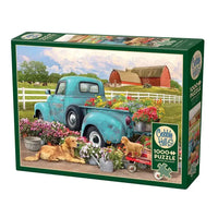 Flower Truck 1000 Piece Jigsaw Puzzle Cobble Hill