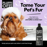 Fluff Off & Nasty Critter Dog Shampoo Set – Deshedding & Deep Clean 16 oz Each