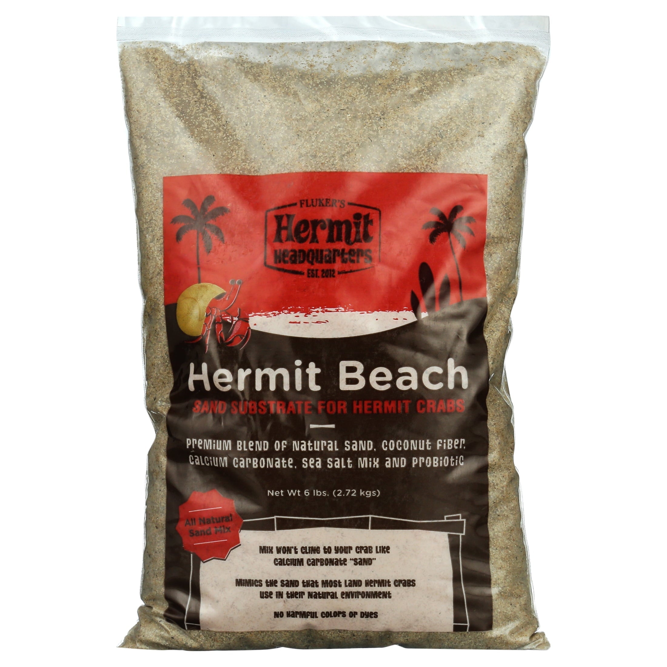 All- Natural Beach Sand Substrate for Hermit Crabs - BIG FRENCHIES