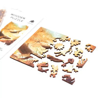 Flying Whales 40 Piece Mini Wooden Jigsaw Puzzle Geek Toys - BIG FRENCHIES