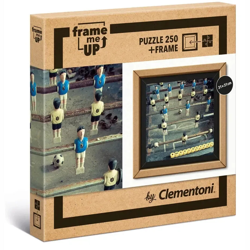 Foosball "Frame Me Up" 250 Piece Jigsaw Puzzle Clementoni - BIG FRENCHIES