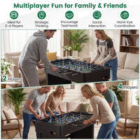 Foosball Table Competition Full Size Soccer Game Table with 22 Players