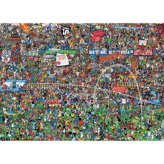Football (Soccer) History Mismash 3000 Piece Jigsaw Puzzle Heye