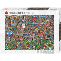 Football (Soccer) History Mismash 3000 Piece Jigsaw Puzzle Heye