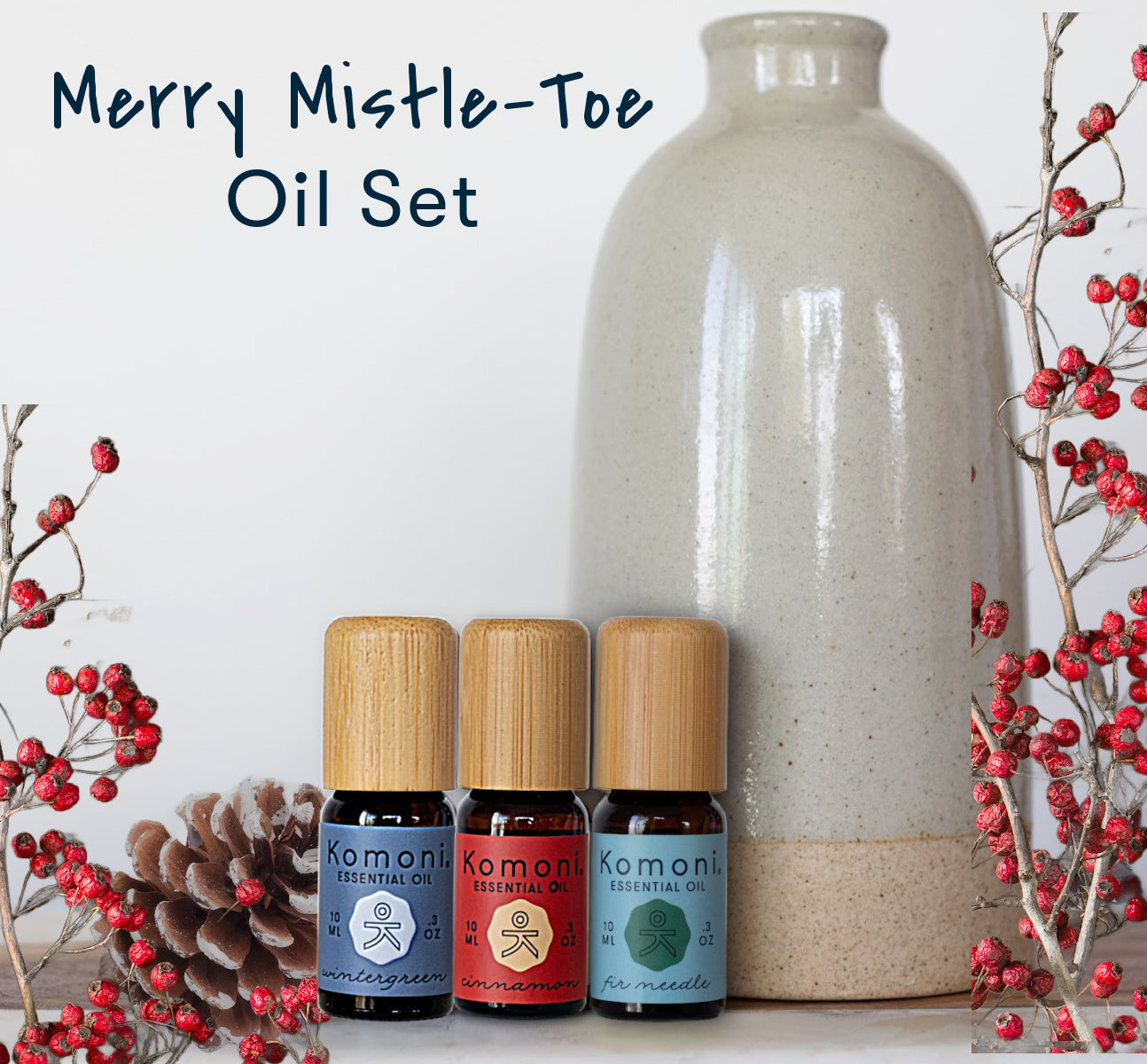 IN SEASON Merry Mistle-Toe Oil Set - BIG FRENCHIES