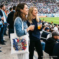 France 2026 Soccer Cup Global Championship Tote Bag, Fans Football Gift Shopper