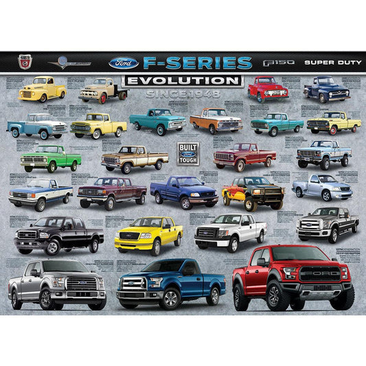 Ford F-Series Evolution 1000 Piece Jigsaw Puzzle Eurographics