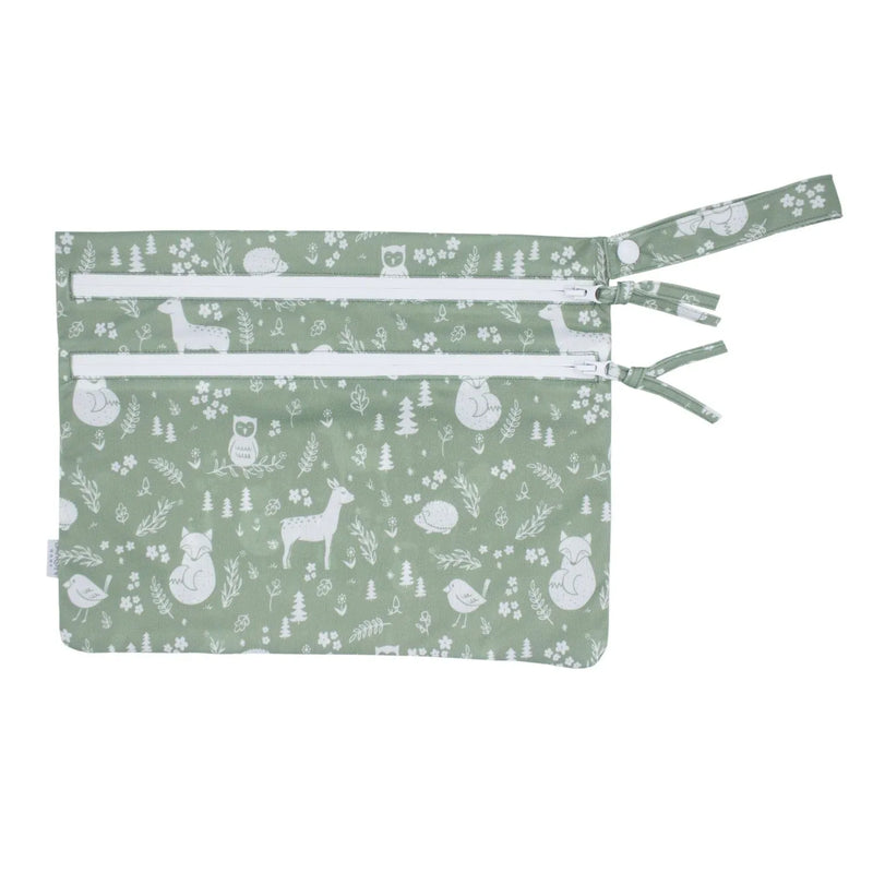 Forest Friends - Waterproof Wet Bag (For mealtime, on-the-go, and more!) - BIG FRENCHIES