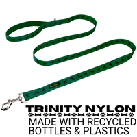 EcoBark Forest Green Dog Leash- Padded Comfort Grip Leash - 4ft, 5ft, and 6ft Leash for Small and Medium Dogs - BIG FRENCHIES