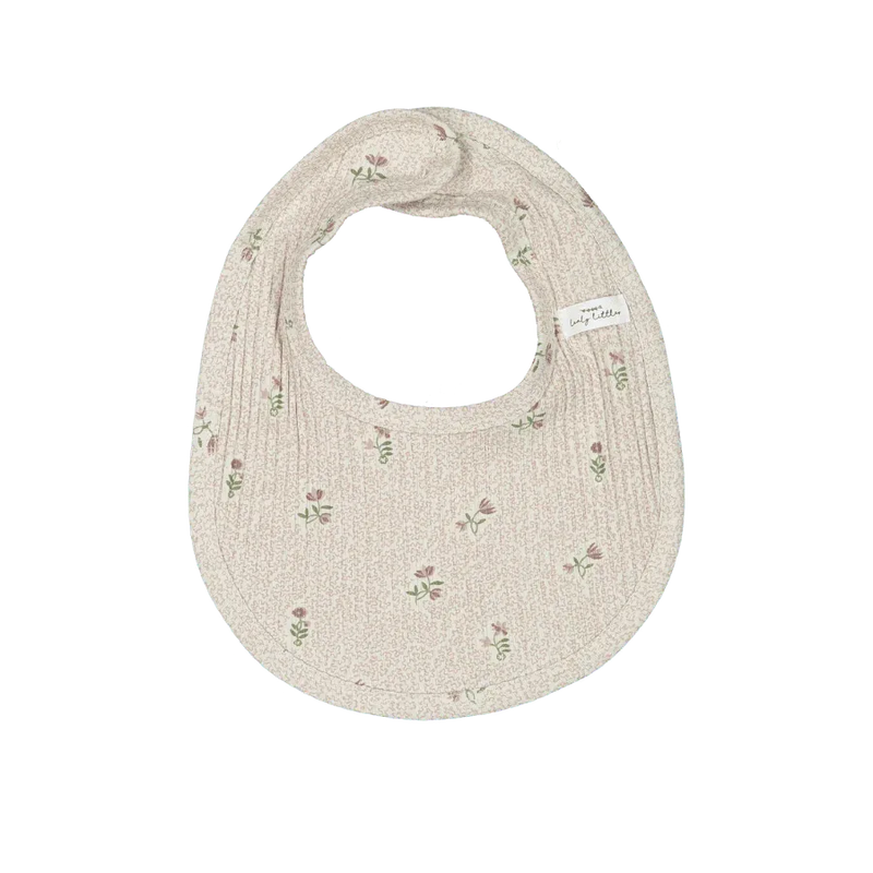 The Printed Bib - Dahlia Pink - BIG FRENCHIES