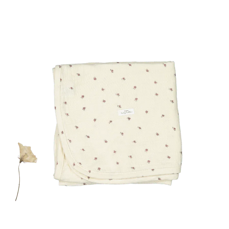 The Printed Muslin Swaddle - Rosa Pink - BIG FRENCHIES