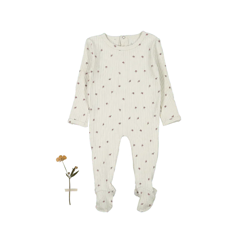 The Printed Romper - Rosa Pink - BIG FRENCHIES