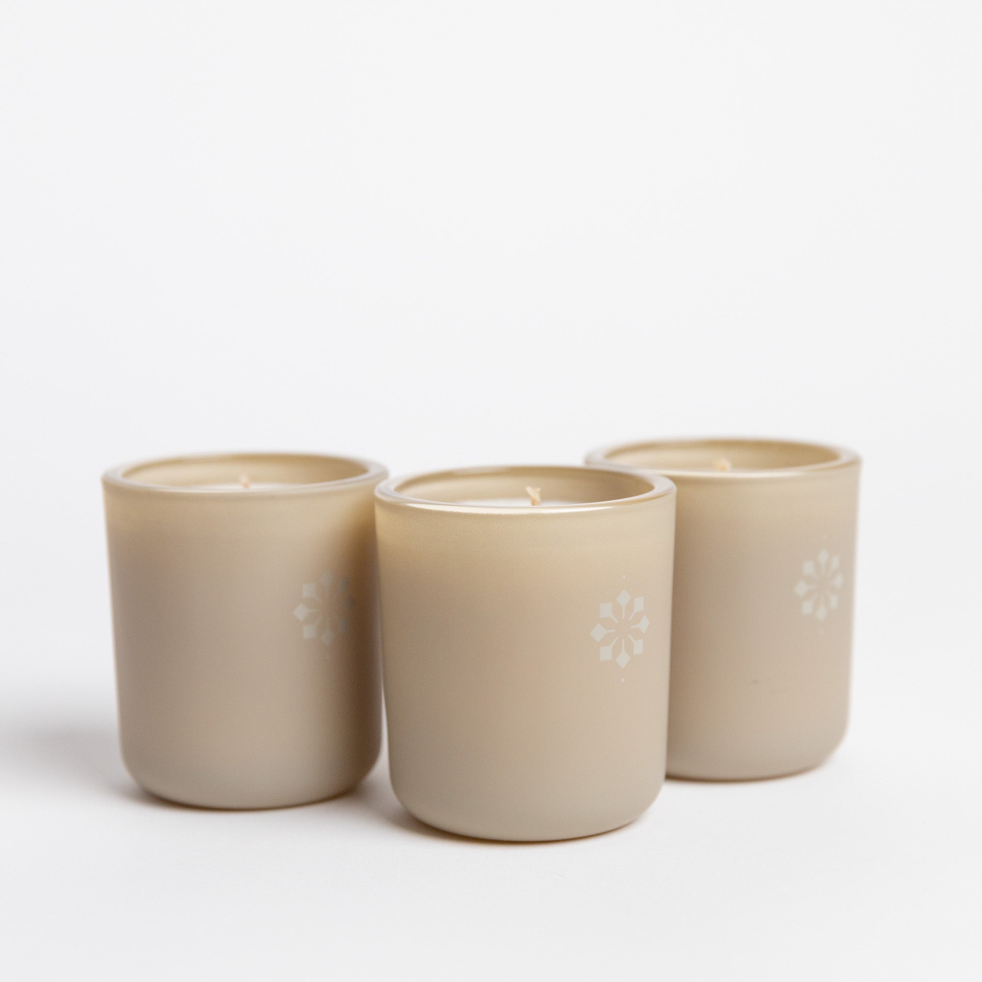 Under The Stars Set of Three Votive Candles - BIG FRENCHIES