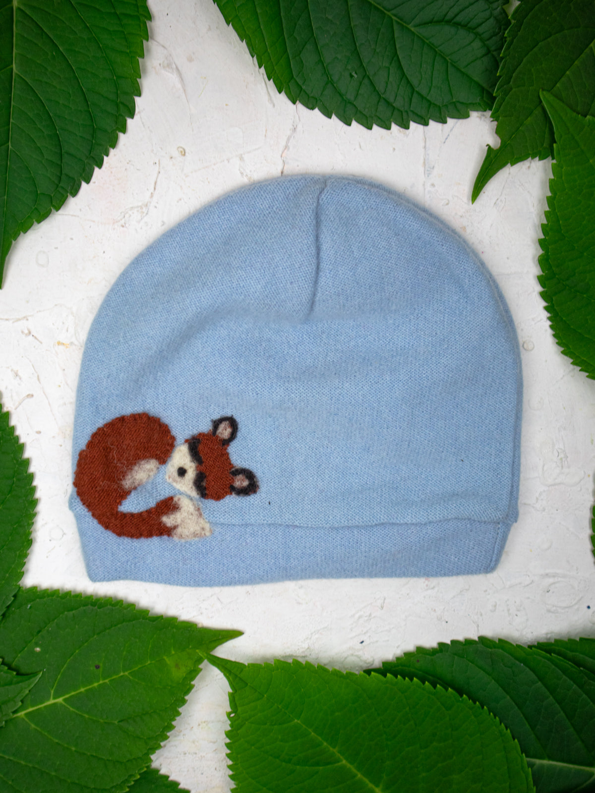 Sleeping Fox Cashmere Hat - Toddler - BIG FRENCHIES
