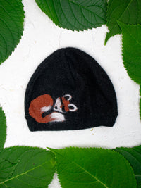 Sleeping Fox Cashmere Hat - Toddler - BIG FRENCHIES