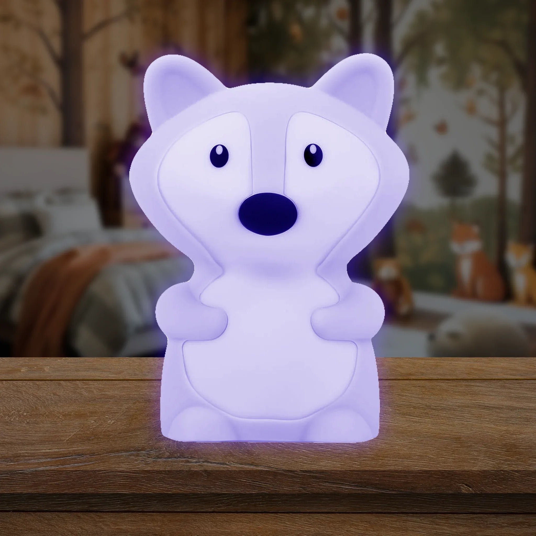 LumiPets® Felix the Fox- Children's Touch Night Light Junior - BIG FRENCHIES