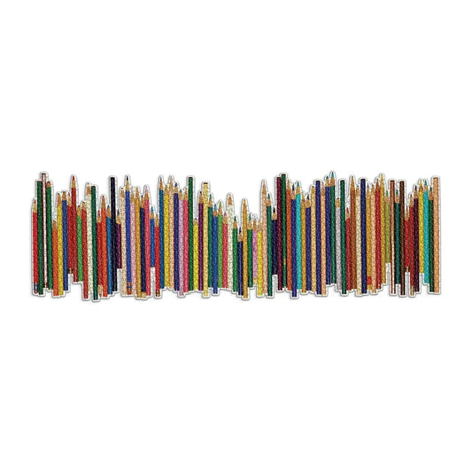 Frank Lloyd Wright Colored Pencils 1000 Piece Panoramic Jigsaw Puzzle Galison - BIG FRENCHIES