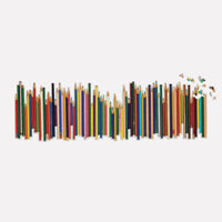 Frank Lloyd Wright Colored Pencils 1000 Piece Panoramic Jigsaw Puzzle Galison - BIG FRENCHIES