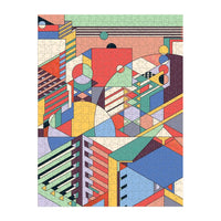 Frank Lloyd Wright Imperial Hotel 500 Piece Jigsaw Puzzle Galison