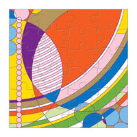 Frank Lloyd Wright Set of 6 25 Piece Wood Jigsaw Puzzle Galison - BIG FRENCHIES