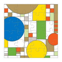 Frank Lloyd Wright Set of 6 25 Piece Wood Jigsaw Puzzle Galison - BIG FRENCHIES