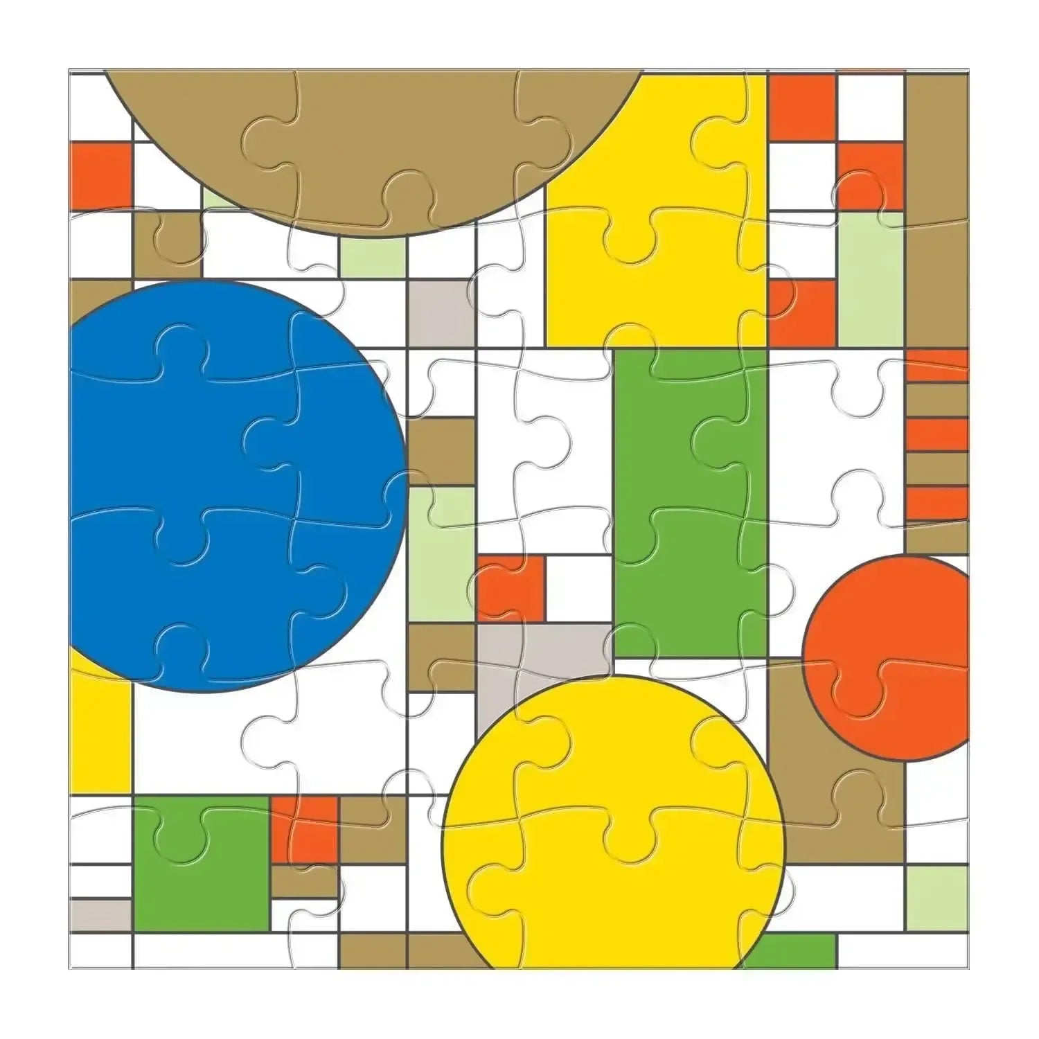 Frank Lloyd Wright Set of 6 25 Piece Wood Jigsaw Puzzle Galison - BIG FRENCHIES