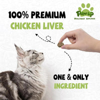 Freeze Dried Chicken Liver & Heart Dog & Cat Treats 2.1oz Grain Free