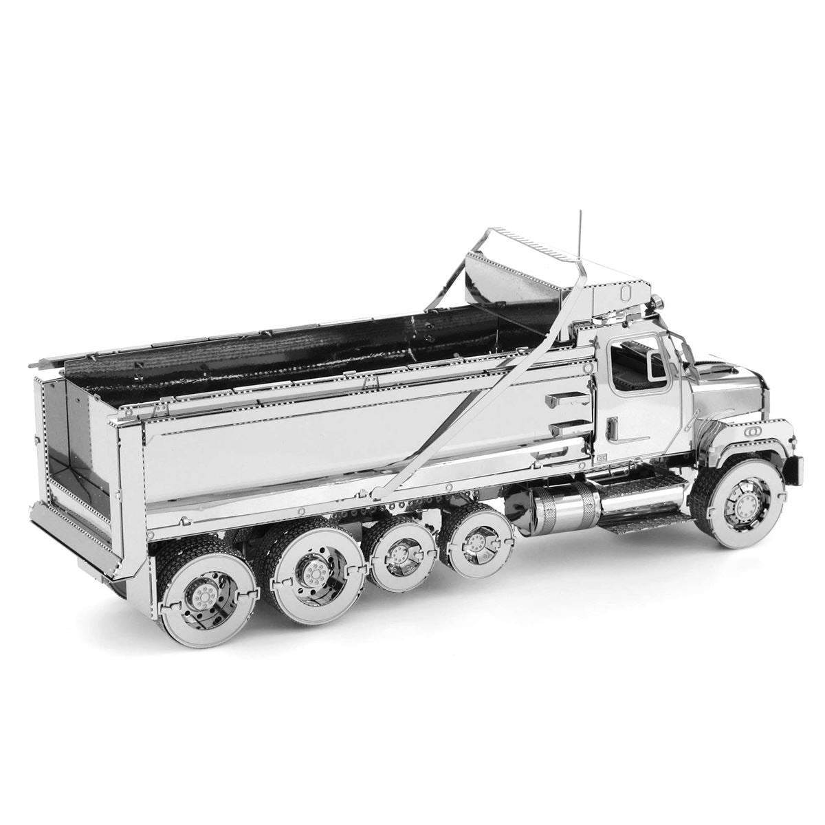 Freightliner 114SD Dump Truck 3D Steel Model Kit Metal Earth
