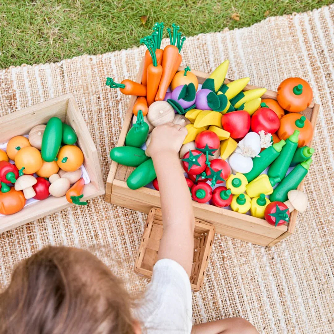 Fresh Produce Set E (Cucumbers, Onions & Pumpkins) - BIG FRENCHIES