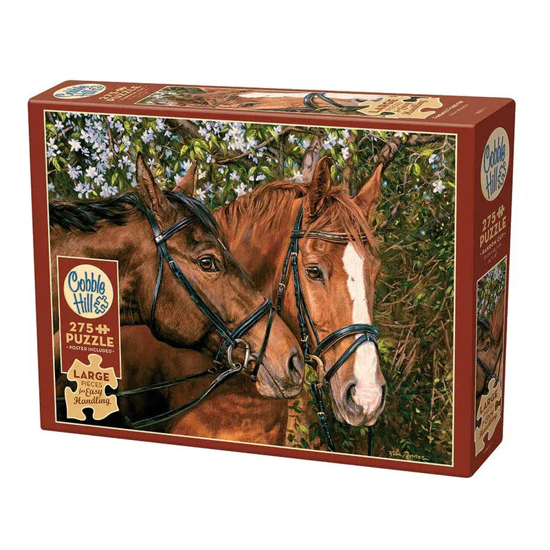 Friends Forever 275 Large Piece Jigsaw Puzzle Cobble Hill - BIG FRENCHIES