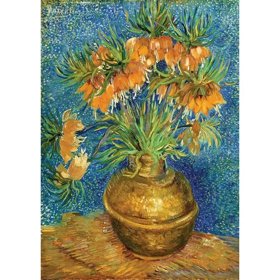 Fritillaries in a Copper Vase by Van Gogh 1000 Piece Jigsaw Puzzle Enjoy - BIG FRENCHIES