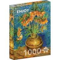 Fritillaries in a Copper Vase by Van Gogh 1000 Piece Jigsaw Puzzle Enjoy - BIG FRENCHIES