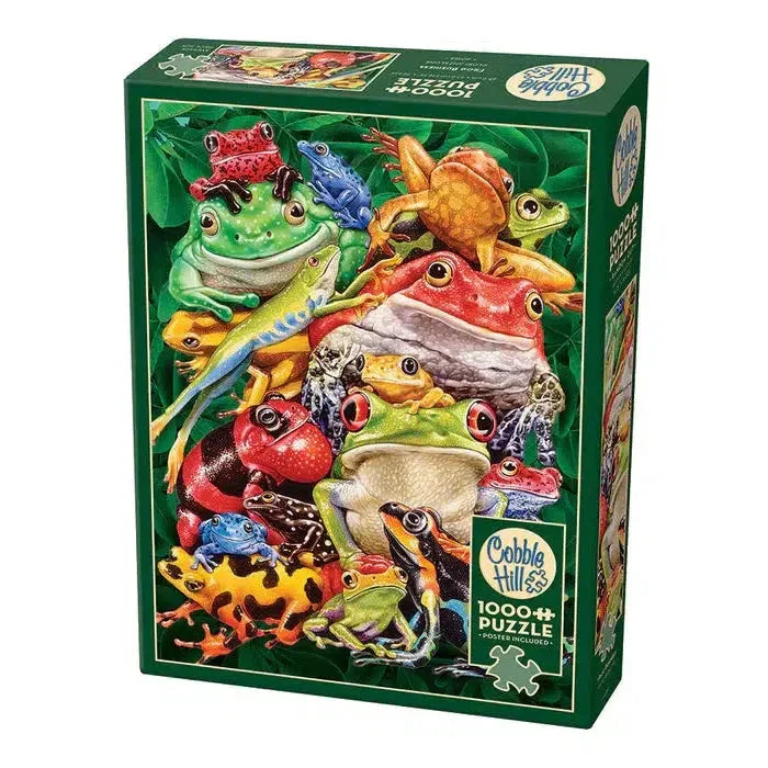 Frog Business 1000 Piece Jigsaw Puzzle Cobble Hill - BIG FRENCHIES