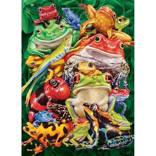 Frog Business 1000 Piece Jigsaw Puzzle Jack Pine - BIG FRENCHIES