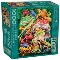 Frog Business 1000 Piece Jigsaw Puzzle Jack Pine - BIG FRENCHIES