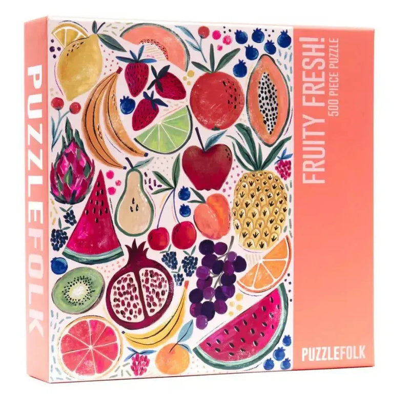 Fruity Fresh! 500 Piece Jigsaw Puzzle PuzzleFolk - BIG FRENCHIES