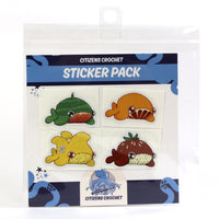 Fruity Whales Summer Sticker Pack