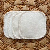 Organic Cotton Reusable Cotton Rounds | Velour + Terry - BIG FRENCHIES