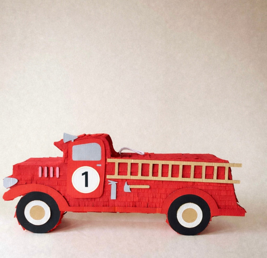 🚒 Heroic Fire Truck Piñata – Handcrafted Fire Engine Piñata for Firefi ...