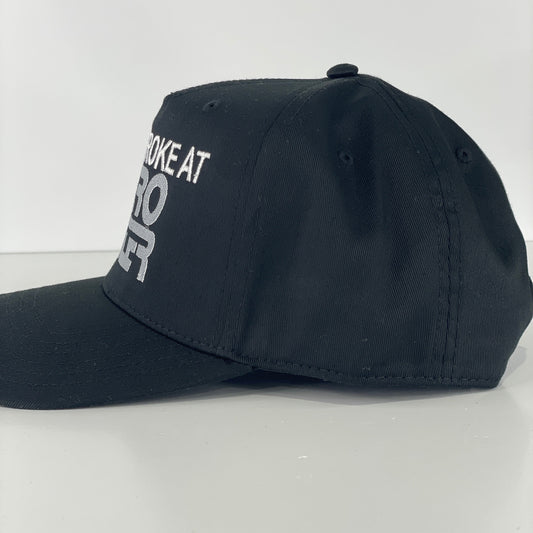 I went broke at micro center custom embroidered Funny Snapback Meme Hat