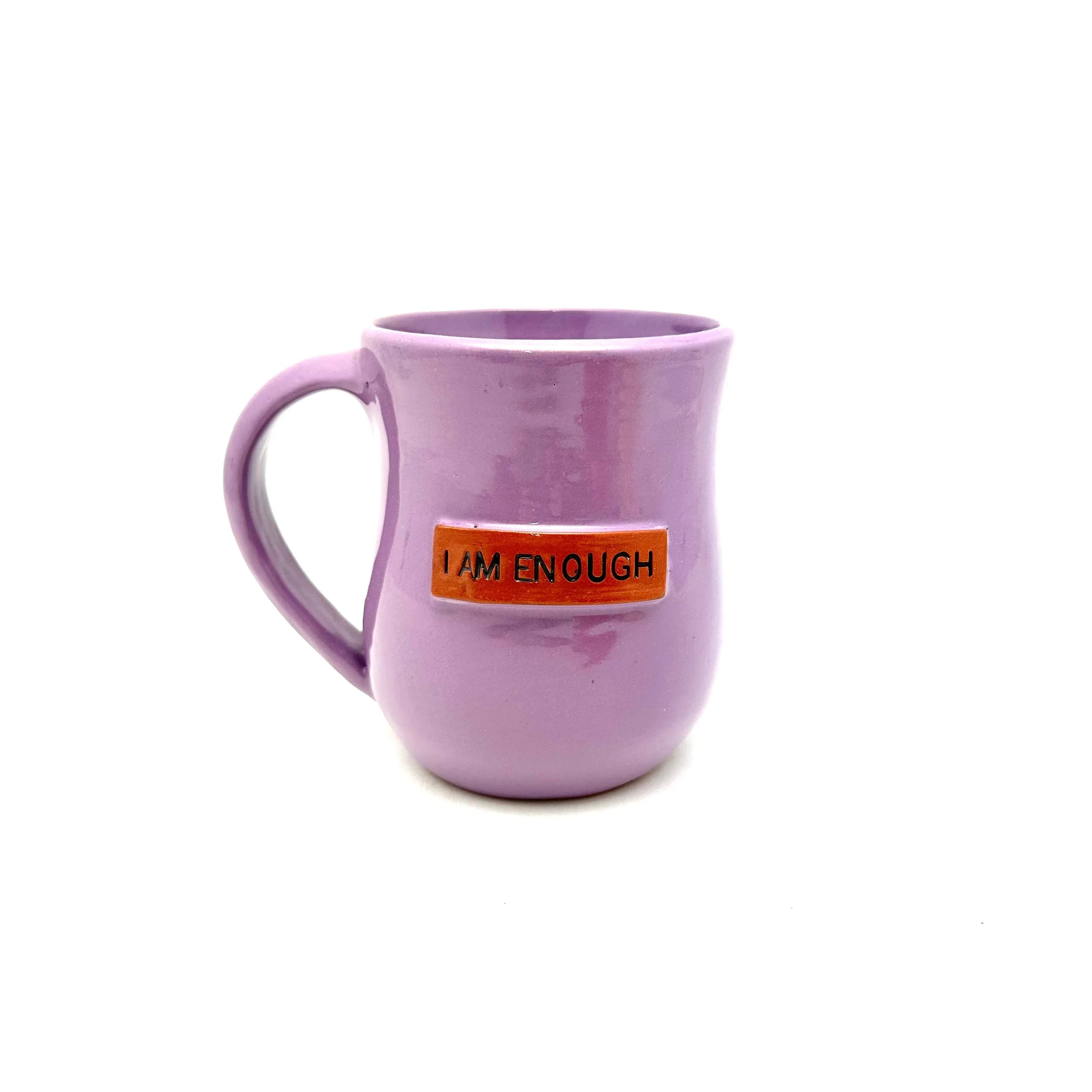 I am Enough Mug- Lavender - BIG FRENCHIES