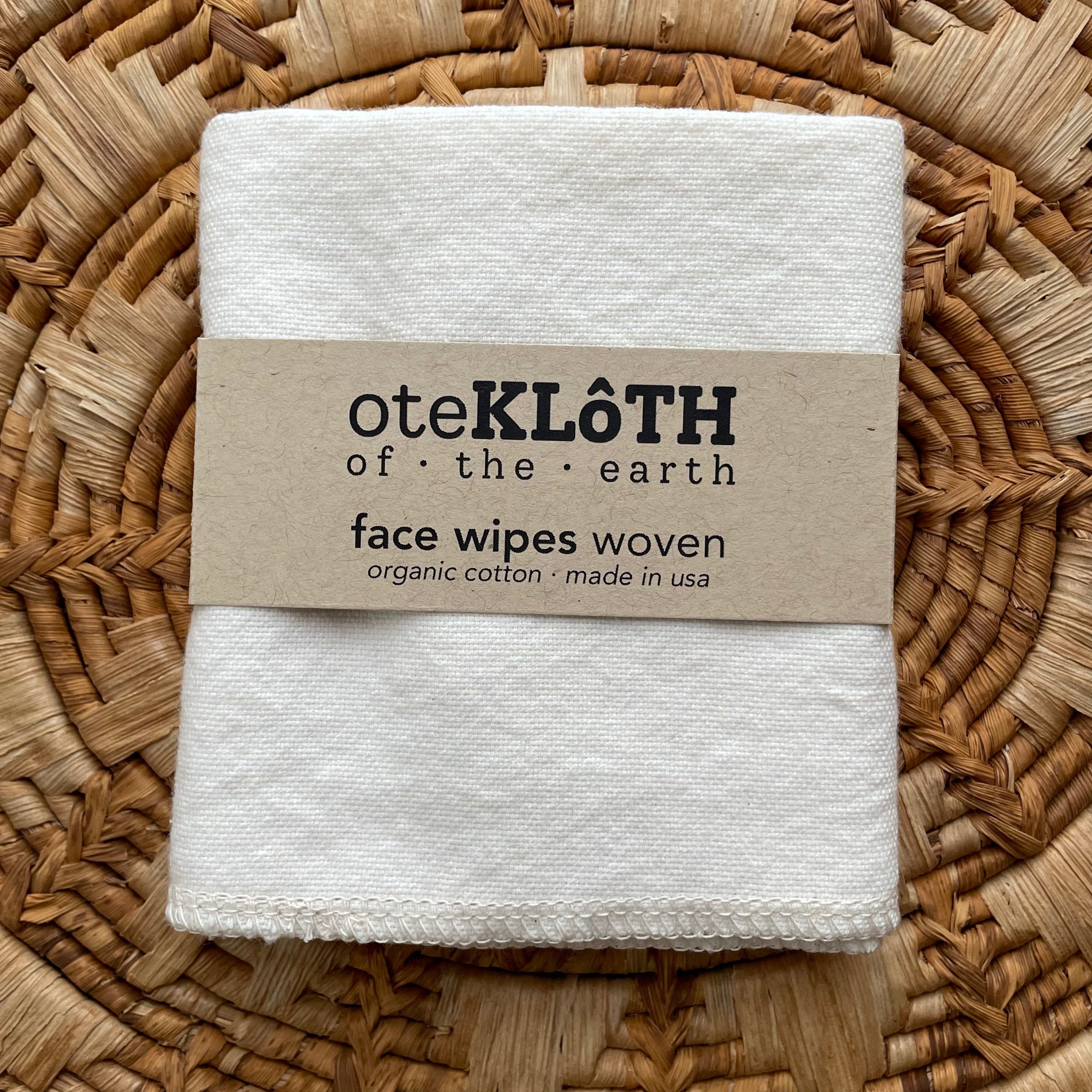 Organic Cotton Face Wipes | Woven - BIG FRENCHIES