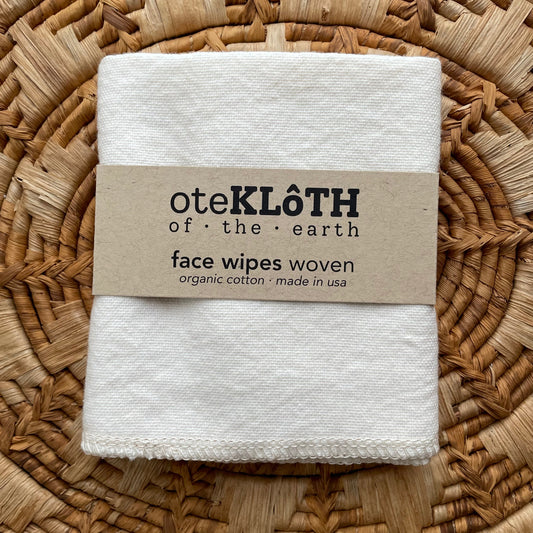 Organic Cotton Face Wipes | Woven - BIG FRENCHIES