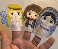 Nativity Finger Puppets Quiet Book, Religious Story Activity for Kids,
Felt and Mylar Christmas Gift - BIG FRENCHIES