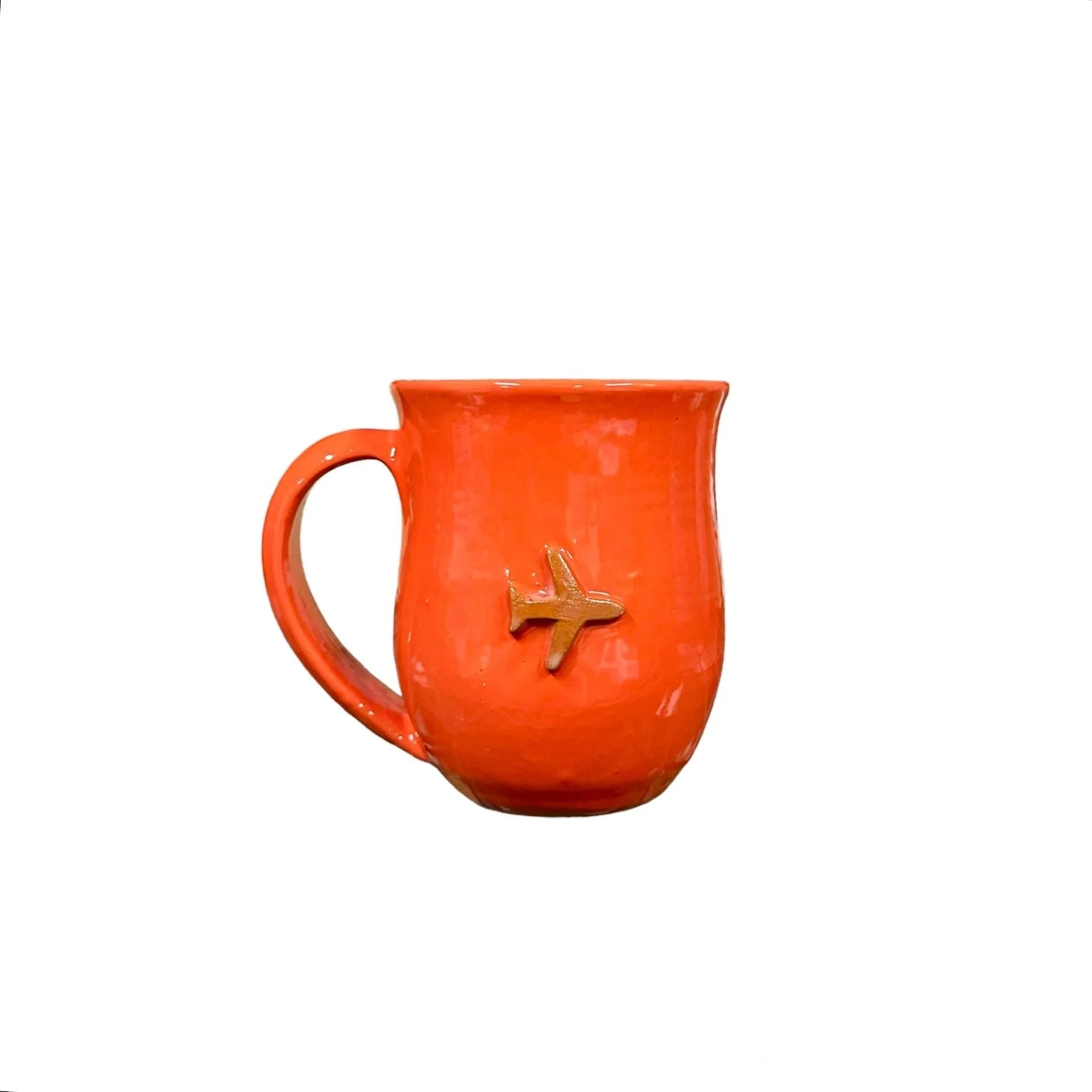 Airplane Mug- Warm Red - BIG FRENCHIES