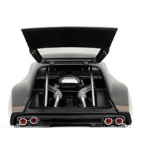 Dom's 1968 Dodge Charger Widebody Matt Black "Fast & Furious 9 F9" (2021) Movie 1/24 Diecast Model Car by Jada
